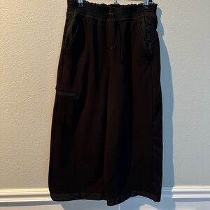 Athleta Black Elastic Waist Ankle Pants